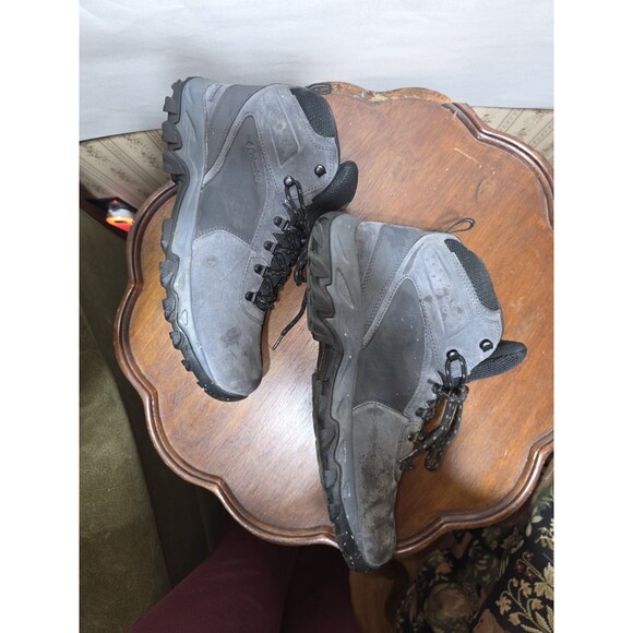 Columbia Hiking Boots Mens 15 Black Waterproof Trail Outdoor Lace Up BM2812 main image 5